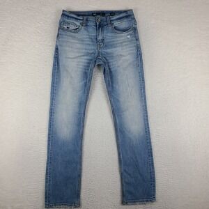 Buckle Jeans Mens 31x32 Blue Alec Straight Leg Light Wash BKE Denim